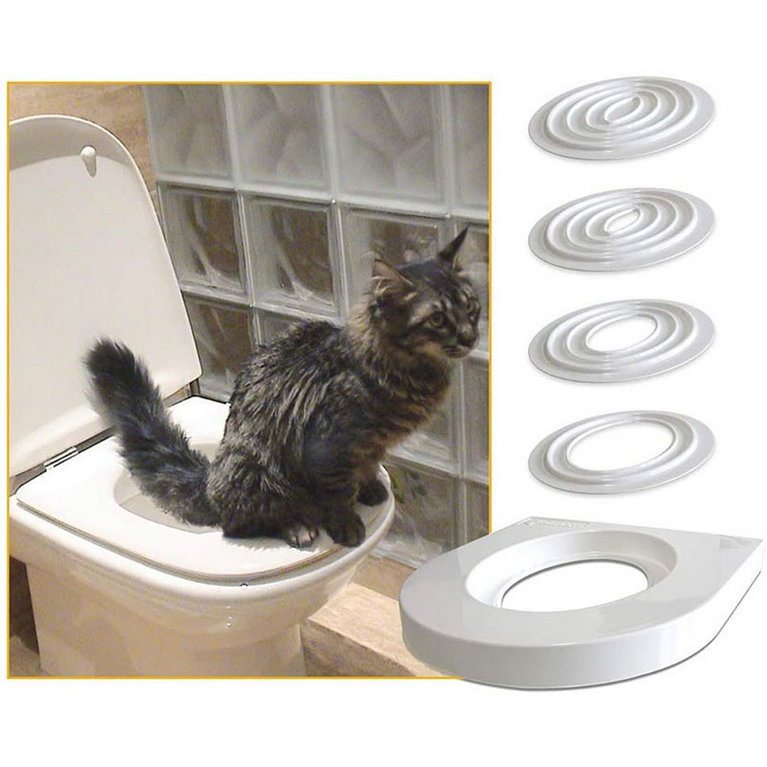 Kit para Enseñar al Gato a Usar el Inodoro