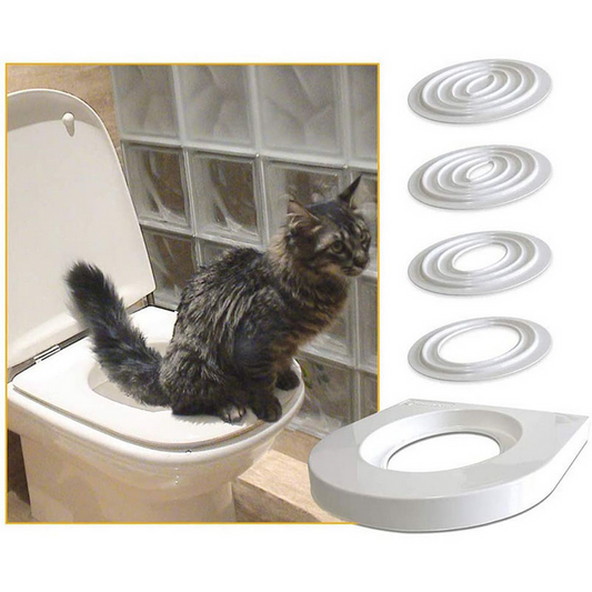 Kit para Enseñar al Gato a Usar el Inodoro