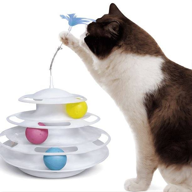 Torre de Juegos Interactiva para Gatos